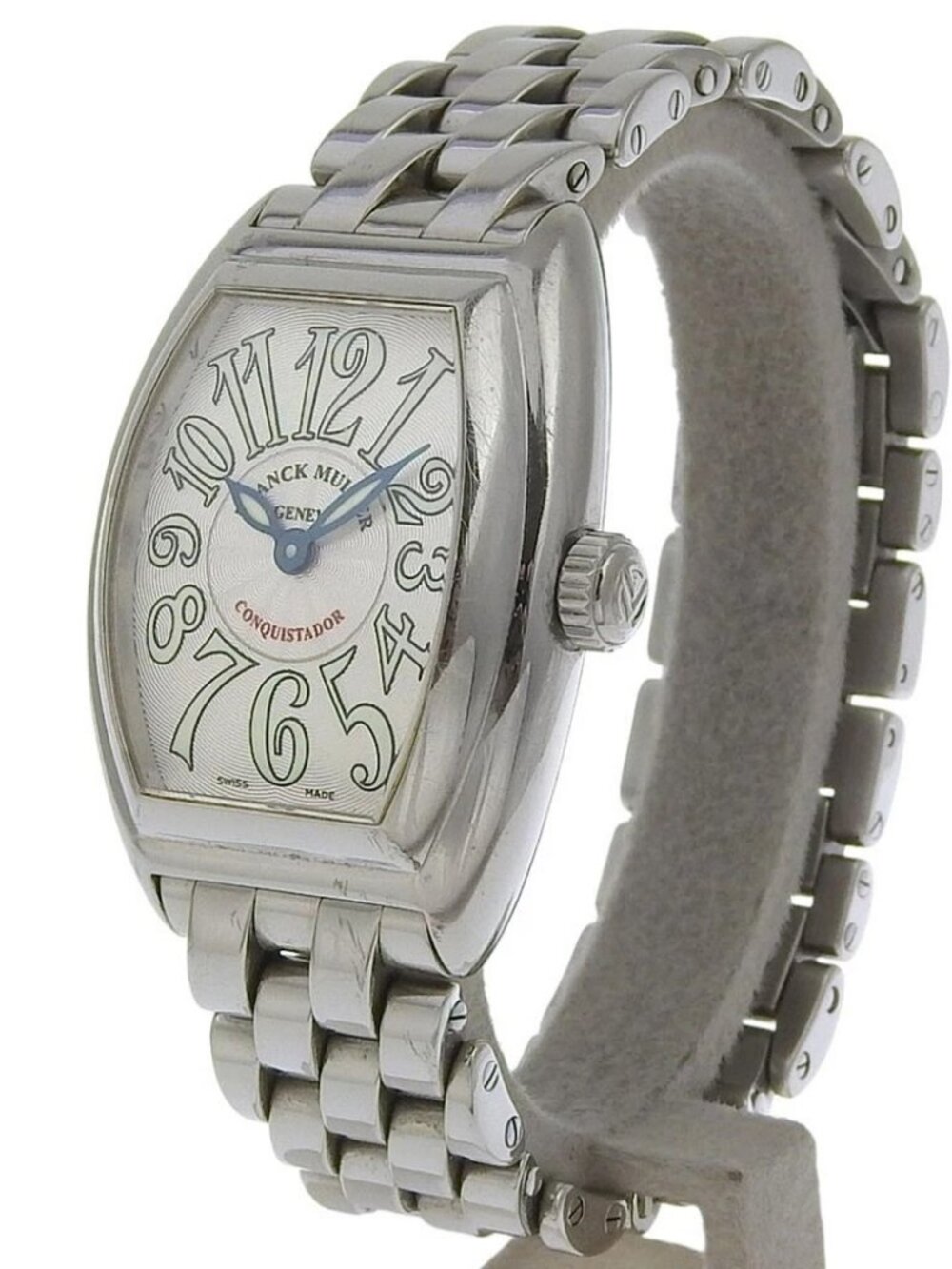 FRANCK MULLER Conquistador Watches 8005L QZ SilverDial Stainless Steel Qua...